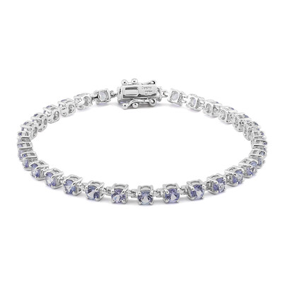 Tansanit-Silberarmband