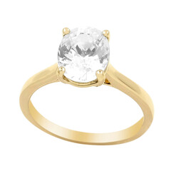 Zirkon-Goldring