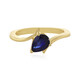 Blauer Madagaskar-Saphir-Silberring