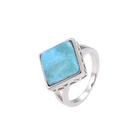 Larimar-Silberring