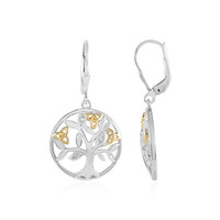 I3 (J) Diamant-Silberohrringe