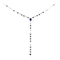 Ceylon-Saphir-Goldcollier (CIRARI)