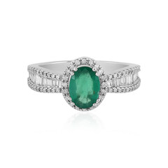 Sambia-Smaragd-Goldring