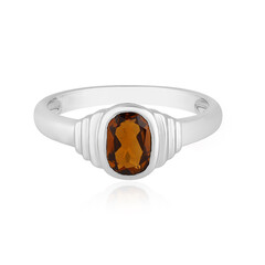 Oranger Turmalin-Goldring