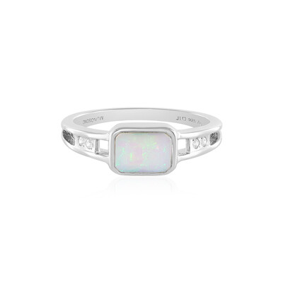 Welo-Opal-Silberring (MONOSONO COLLECTION)