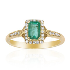AAA-Sambia-Smaragd-Goldring