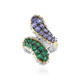 Edelstein-Silberring (Gems en Vogue)
