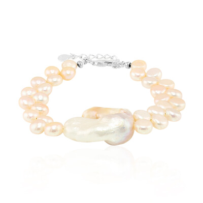 Keshi-Perlen-Silberarmband (TPC)