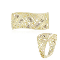 I2 Champagner-Brillant-Goldring (Ornaments by de Melo)