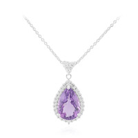 Amethyst-Silberhalskette