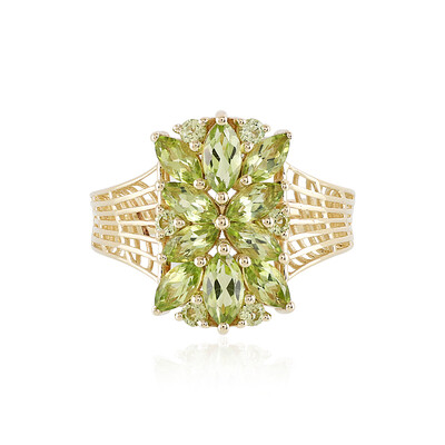 Peridot-Goldring (Ornaments by de Melo)
