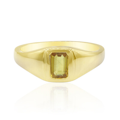 Ban Ka Cha-Gelber Saphir-Goldring