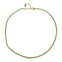 Demantoid-Silberhalskette
