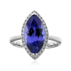 AAA-Tansanit-Goldring (CIRARI)