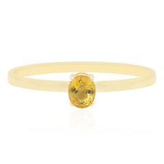 Gelber Saphir-Goldring