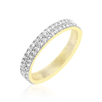 VS2 (G) Kanadischer Brillant-Goldring