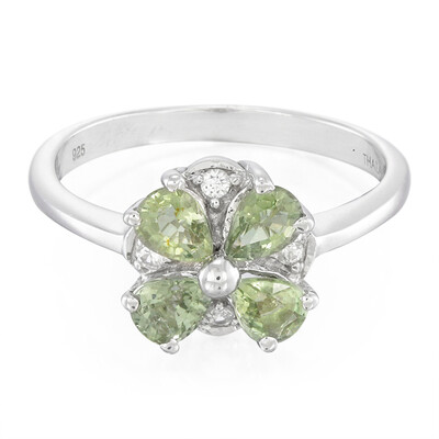 Paraiba-Turmalin-Silberring
