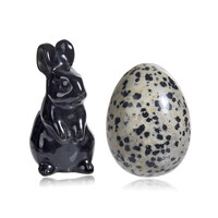 Juwelo-Set Hase und Ei