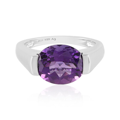 Sibirischer Amethyst-Silberring