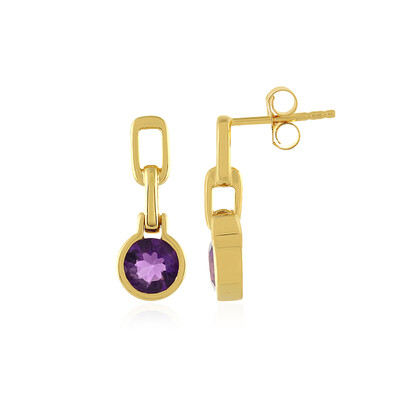 Amethyst-Silberohrringe