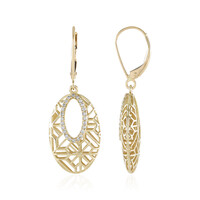 I2 (I) Diamant-Goldohrringe (Ornaments by de Melo)