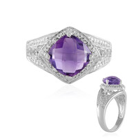 Sambia-Amethyst-Silberring