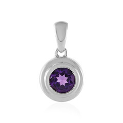 Sibirischer Amethyst-Silberanhänger