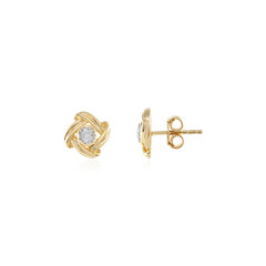 I2 (I) Diamant-Silberohrringe