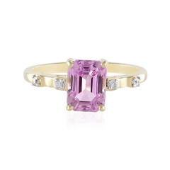 Kunzit-Goldring