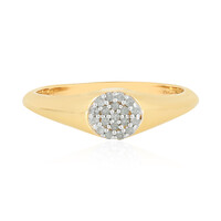PK (J) Diamant-Silberring