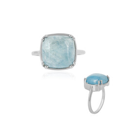 Aquamarin-Silberring