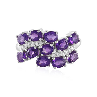 Amethyst-Silberring