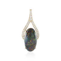 Andamooka-Matrix-Opal-Goldanhänger (AMAYANI)