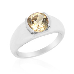 Goldener Labradorit-Silberring