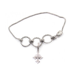 Zirkon-Silberarmband (Dallas Prince Designs)