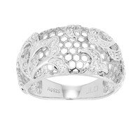 I3 (I) Diamant-Silberring