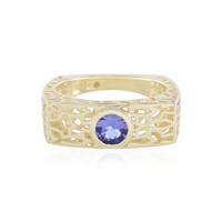 AAA-Tansanit-Goldring (Ornaments by de Melo)