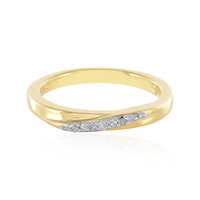 I2 (I) Diamant-Silberring