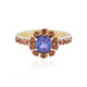 Tansanit-Goldring (Adela Gold)
