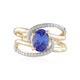 Tansanit-Goldring (SUHANA)