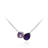 Amethyst-Silbercollier