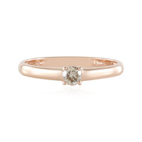 I1 Schokoladen-Brillant-Goldring (SUHANA)