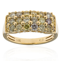 SI2 Fancy-Brillant-Goldring (CIRARI)