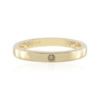 VS2 Schokoladen-Brillant-Goldring