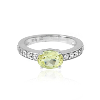 Ouro Verde-Quarz-Silberring