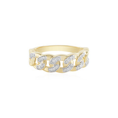 I2 (J) Diamant-Silberring