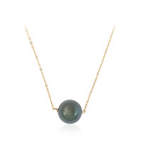 Tahitiperlen-Goldcollier (CUSTODANA)