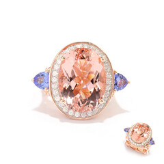 Madagaskar-Morganit-Goldring (Dallas Prince Designs)