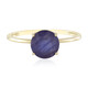 Blauer Madagaskar-Saphir-Goldring