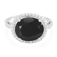 Onyx-Silberring